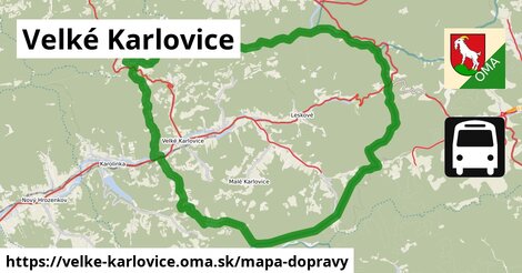 ikona Mapa dopravy mapa-dopravy v velke-karlovice