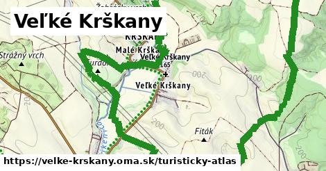 ikona Veľké Krškany: 0 m trás turisticky-atlas v velke-krskany