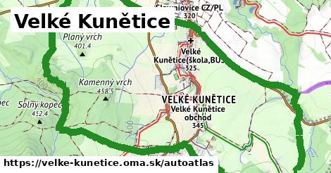 ikona Mapa autoatlas v velke-kunetice