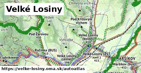 ikona Mapa autoatlas v velke-losiny