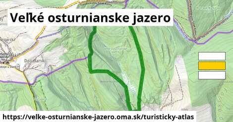 ikona Turistická mapa turisticky-atlas v velke-osturnianske-jazero