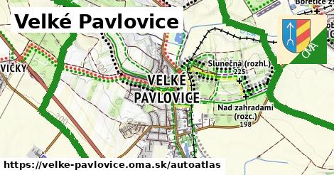 ikona Mapa autoatlas v velke-pavlovice