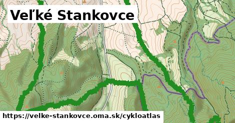 ikona Veľké Stankovce: 4,7 km trás cykloatlas v velke-stankovce