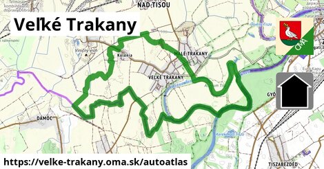 ikona Mapa autoatlas v velke-trakany