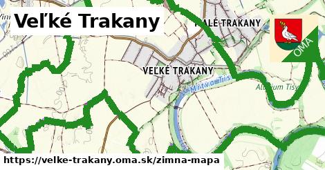 ikona Veľké Trakany: 0 m trás zimna-mapa v velke-trakany