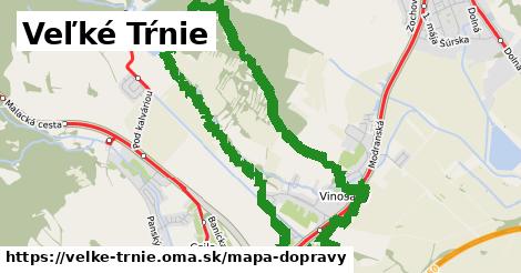 ikona Veľké Tŕnie: 17 km trás mapa-dopravy v velke-trnie