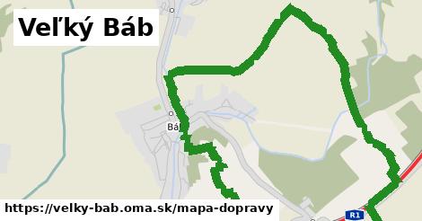 ikona Mapa dopravy mapa-dopravy v velky-bab