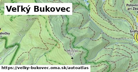 ikona Mapa autoatlas v velky-bukovec