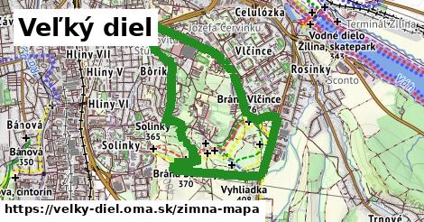 ikona Zimná mapa zimna-mapa v velky-diel