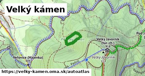 ikona Mapa autoatlas v velky-kamen