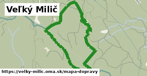 ikona Mapa dopravy mapa-dopravy v velky-milic