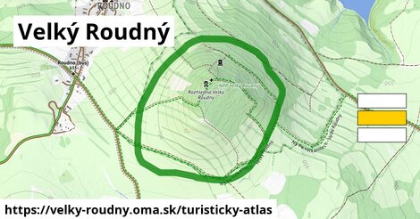 ikona Turistická mapa turisticky-atlas v velky-roudny