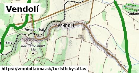 ikona Turistická mapa turisticky-atlas v vendoli