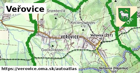 ikona Mapa autoatlas v verovice