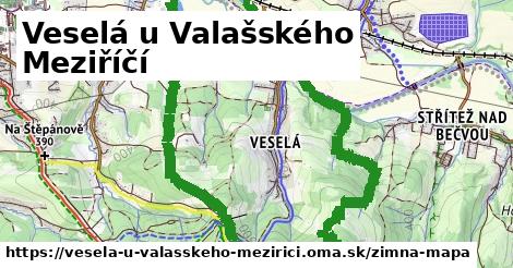 ikona Zimná mapa zimna-mapa v vesela-u-valasskeho-mezirici