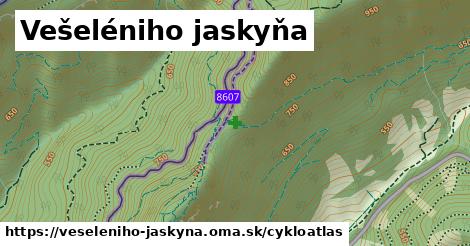 ikona Vešeléniho jaskyňa: 0 m trás cykloatlas v veseleniho-jaskyna