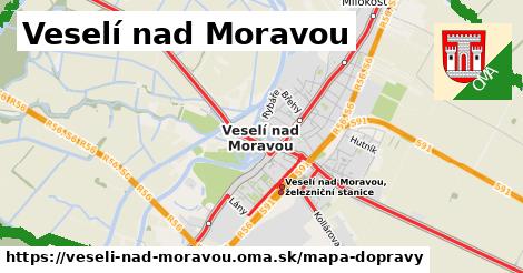 ikona Mapa dopravy mapa-dopravy v veseli-nad-moravou