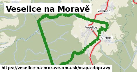 ikona Mapa dopravy mapa-dopravy v veselice-na-morave