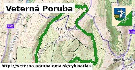 ikona Cyklo cykloatlas v veterna-poruba