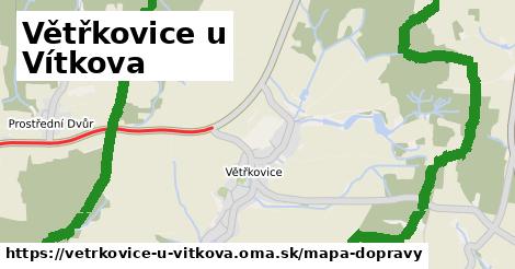 ikona Větřkovice u Vítkova: 1,15 km trás mapa-dopravy v vetrkovice-u-vitkova