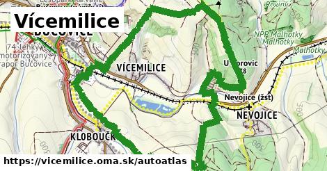 ulice v Vícemilice