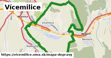 ikona Mapa dopravy mapa-dopravy v vicemilice