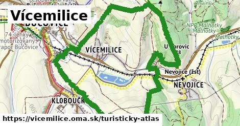 ikona Turistická mapa turisticky-atlas v vicemilice