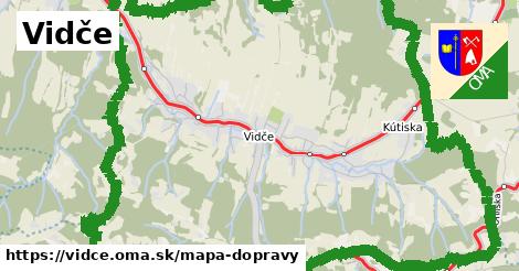 ikona Mapa dopravy mapa-dopravy v vidce