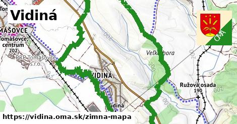 ikona Zimná mapa zimna-mapa v vidina