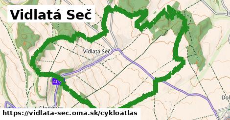 ikona Cyklo cykloatlas v vidlata-sec