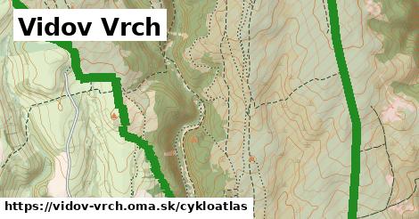 ikona Cyklo cykloatlas v vidov-vrch