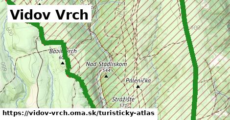 ikona Turistická mapa turisticky-atlas v vidov-vrch