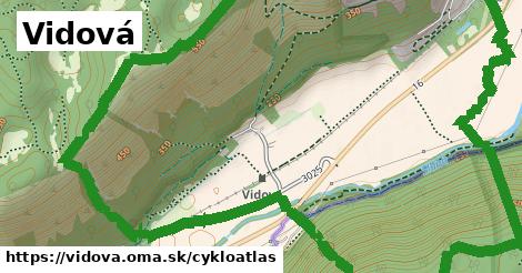 ikona Vidová: 1,22 km trás cykloatlas v vidova