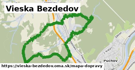 ikona Vieska Bezdedov: 1,03 km trás mapa-dopravy v vieska-bezdedov