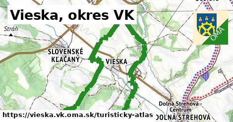 ikona Vieska, okres VK: 0 m trás turisticky-atlas v vieska.vk