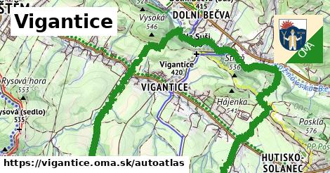 ikona Mapa autoatlas v vigantice