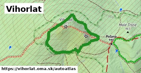 ikona Mapa autoatlas v vihorlat