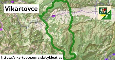 ikona Cyklo cykloatlas v vikartovce