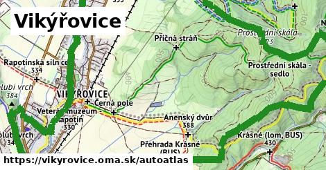 ikona Mapa autoatlas v vikyrovice