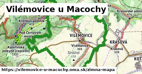 ikona Zimná mapa zimna-mapa v vilemovice-u-macochy