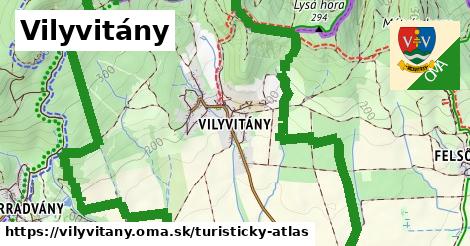 ikona Turistická mapa turisticky-atlas v vilyvitany