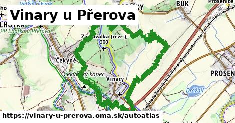 ikona Mapa autoatlas v vinary-u-prerova