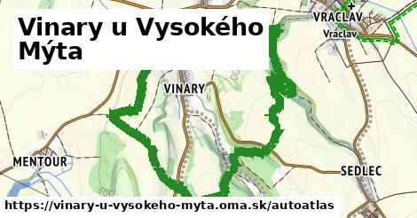 ikona Mapa autoatlas v vinary-u-vysokeho-myta