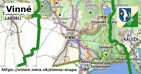 ikona Zimná mapa zimna-mapa v vinne