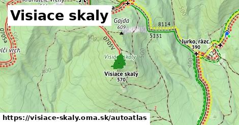 ulice v Visiace skaly