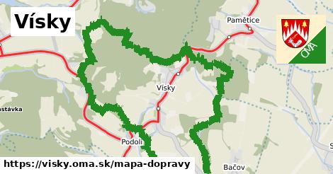 ikona Mapa dopravy mapa-dopravy v visky