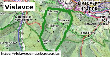 ikona Mapa autoatlas v vislavce