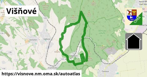 ikona Mapa autoatlas v visnove.nm