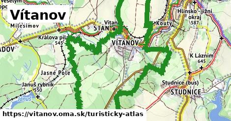 ikona Turistická mapa turisticky-atlas v vitanov