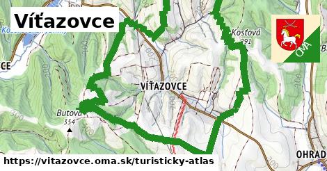 ikona Turistická mapa turisticky-atlas v vitazovce